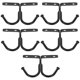 thumbnail image 1 of unbranded 10Ud De Hierro Negro Resistentes Para Colgar Toallas Sombreros Y Accesorios, 1 of 8