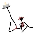 thumbnail image 4 of 3 Candelabros LED Decorativos Candelabro Candelabro Hogar Escritorio Decoración Regalo Macarena Portavelas Chica Bikini, 4 of 8