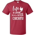 thumbnail image 3 of Inktastic Life is Better with Chickens T-Shirt, 3 of 5