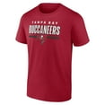 thumbnail image 2 of Men's Red Tampa Bay Buccaneers Speed & Agility T-Shirt, 2 of 3