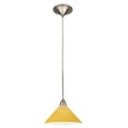 thumbnail image 2 of WAC Lighting Jill Amber Pendant, Dark Bronze Canopy, Dark Bronze - MP-512-AM-DB, 2 of 9