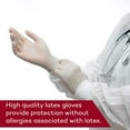thumbnail image 3 of Dealmed Latex Exam Gloves, Non-Sterile, Powder Free, Medium, 100 Count, Pack of 10, 3 of 9