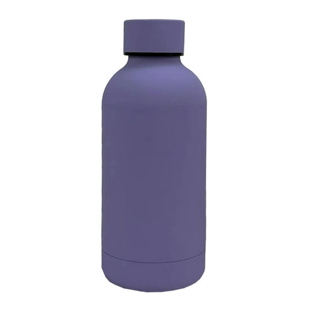 Botella de agua de acero inoxidable, botella pequeña, taza deportiva, botella de agua fría y caliente para mujeres, niñas, niños, regalo, té con leche