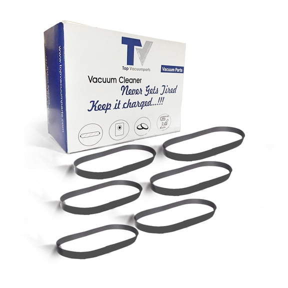 Replacement Part For Eureka Sanitaire (6)Type-R Flat Belt for fits 4870AT, 4870ATV, 4870BT, 4870DT,4870 GZ, 4870HZ, 4870K, 4870MZ Models # 20-3110-07