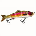 thumbnail image 5 of Fishing Lures 10inch 4 Section Swimbait Bait for Bass Catfish Muskie Trout Lifelike Fish Fishhook, 5 of 9