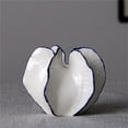 thumbnail image 3 of Creative Starfruit Shaped Ceramic Vase Plant Container for Home Desk Bookshelf Decoration, 3 of 7