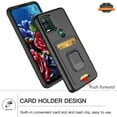 thumbnail image 5 of Xpression Case for Samsung Galaxy S22 Plus Wallet Credit Card Slot Holder Metal Ring Kickstand Heavy Duty Shockproof Hybrid Dual Layer Stand Phone Cover [Black], 5 of 9