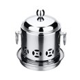 thumbnail image 2 of DOLITY Stainless Steel Shabu Shabu Cookware Hot Pot With Burner Lid, 2 of 9