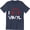 Navy Heather, variant on I Vinyl - Music Geek Retro Records Headphone Men's T-Shirt