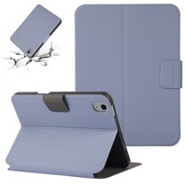 SaniMore Tri-fold Stand Case for iPad 10th Generation 10.9" 2022, Auto Wake/Sleep Magnetic Clasp Pencil Holder Flip Kickstand Shockproof Anti-fall Full Body Protective Case, Purple