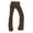 Brown independence day dresses for women, variant on Dianli Plus Size Cargo Pants for Women Solid Summer Long Pants Casual Fashion Workout Out Leggings Stretch Waist Button Pocket Yoga Gym Loose Pants Brown xxl