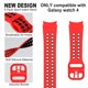 thumbnail image 5 of Arttyma Paquete De 6 Compatibles Con Galaxy Watch 4 Band 40 Mm 44 Mm Galaxy Watch 4 Classic Band 42 Mm 46 Mm Correas Deportivas De Repuesto De Silicona Para Galaxy Watch 4 Hombres Y Mujeres (Color B), 5 of 5