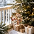 thumbnail image 5 of 3D Diamond Paintings 5.7IN Christmas 2026 House Ornament Kits | Wooden Pearl Art Set DIY Holiday Ornaments, Handmade Xmas Tree Decorations Home Crafts Gifts 2026 Christmas, 5 of 8