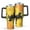 Black-2, variant on Sunflower Gift 40oz Tumbler with Handle and Straw, Large Capacity Travel Cup for Hot & Cold Drinks, Double Walled Vacuum Insulated Cup, Floral Lover Birthday Gifts for Mother's Day Women Girls
