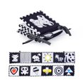 thumbnail image 2 of Aqestyerly Developmental Toys,Arrival Baby Cloth Book Tear Resistant Infant Educational Toy with Crinkle Paper Interactive Soft Book for Early Learning Play, 2 of 7