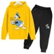 thumbnail image 3 of Nueva sudadera con capucha y pantalones con estampado de Mickey Mouse de Disney para niños de primavera, conjunto de ropa de alta calidad para niñas pequeñas, 3 of 5