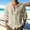 Beige#mens linen hoodie, variant on Mens Linen Hoodie Lightweight Drawstring Thin Mexican Guayabera Button Up Beach Summer Hoodie Travel Long Sleeve Hawaiian Shirt Gray,S