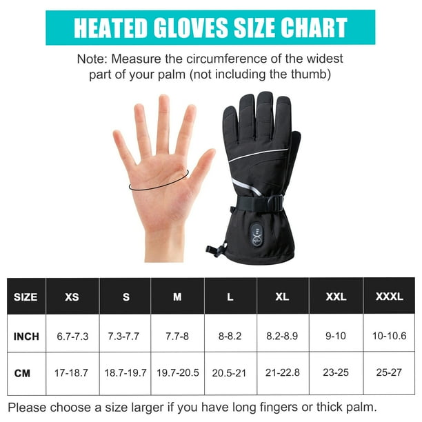 Gants Chauffants Électriques Savior Heat – Batterie Rechargeable Ski Hiver Froid