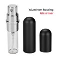 thumbnail image 4 of Qarigey 5 unidades de atomizador de perfume, botellas de spray recargables, rociador de perfume vacío, accesorios de viaje, boda, vacaciones, Type3 NO3, 4 of 6