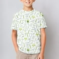 thumbnail image 2 of Seamlesscheck - 2025-06-09T113216.966 Boy's Graphic Short Sleeve Summer Casual Tee Top Girl's, 2 of 8