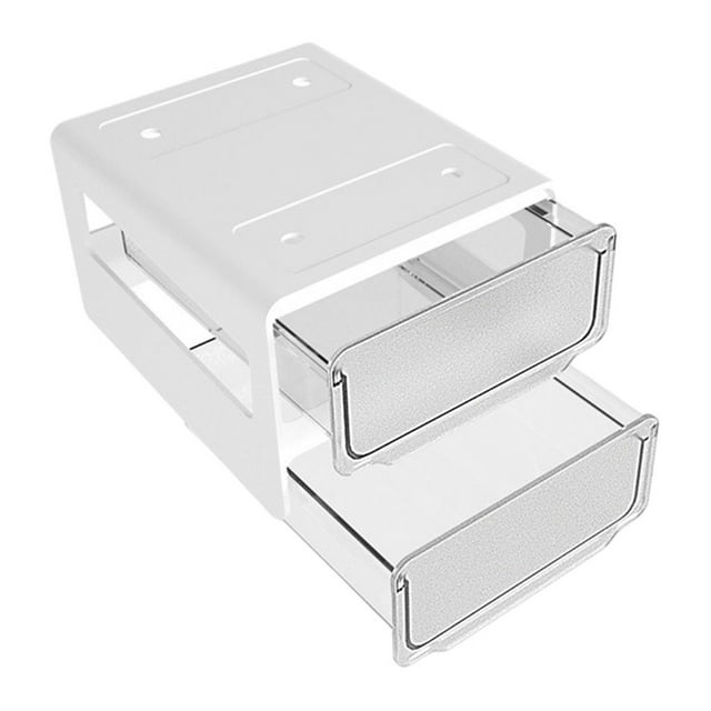 Cajón bajo organizador para oficina papelería cajón de la Blanco L Sunnimix Cajones de almacenamiento L