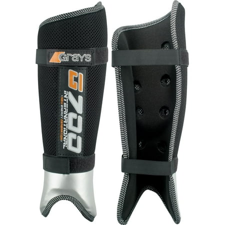 Grays Adult G700 Field Hockey Shin Guards Black L