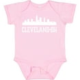 thumbnail image 3 of Inktastic Cleveland Ohio Skyline City Silhouette Boys or Girls Baby Bodysuit, 3 of 5