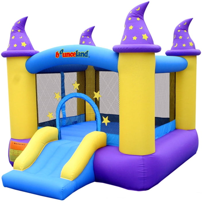Bounceland Bounce House Wizard Magic Bouncer with Blower