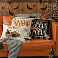 thumbnail image 4 of Halloween Decorations Pillow Covers 12x20 Set of 4 Halloween Decor Hocus Pocus Throw Pillow Covers Indoor Outdoor Fall Pumpkin Pillow Covers Decorative Cushion Cases for Home Sofa Couch, 4 of 6