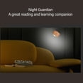 thumbnail image 3 of Wooden  Wall Lamp, Portable Bedside Night Light, Dimmable  Suction Wall Mounted Light with 3 Color Temperature Options, Quick , Suitable for Bedside,, 3 of 8