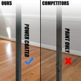 thumbnail image 5 of 2-Step Handrails for Outdoor Steps, HandRail Fit 1 or 2 Steps Outdoor Stair Railing Deck Handrail Black Wrought Iron Hand Rails Kit, 5 of 7