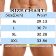 thumbnail image 3 of Domuza Mens Boxer Briefs Multiple Colors Underwear for Men Soft Breathable Trunk Soft Comfortable Underwear Royal Blue M, 3 of 5