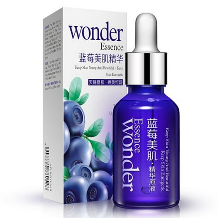 15ml Skin Care Blueberry Hyaluronic Acid Liquid Anti Wrinkle Anti Aging Collagen Serum Essence Whitening Moisturizing
