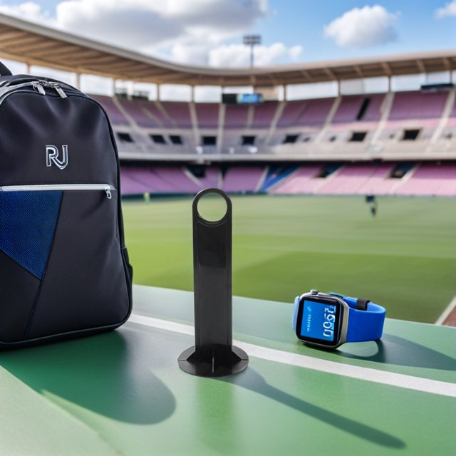 DEEPCRAFF 5Ud Soporte Almacenaje Para De Fútbol Color Negro Portátil Y Resistente