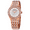 Rose Gold, variant on Bulova Women's Phantom White Dial Watch - 98L268
