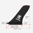 thumbnail image 2 of Propulsor de plástico de nailon de 8/9/10 pulgadas con tornillo de aleta SUP aleta de Paddleboard accesorios de surf para tablas de surf SUP y kayaks, 2 of 8