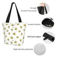 thumbnail image 6 of Fotbe Bee Pattern Beach Tote,Shoulder Handbag,Spacious Tote Bag,Lightweight Travel Bag,Versatile Shopping Bag, 6 of 9