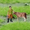 thumbnail image 4 of Figuras de animales juguete Zulema Micro paisaje Playsets figuras de la granja, 4 of 8