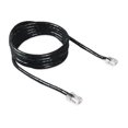 thumbnail image 1 of Câble de Raccordement CAT5e RJ45M 10 Noir, 1 of 1