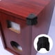 thumbnail image 4 of 16 protectores de esquinas de metal redondeados para gabinetes de altavoces, color negro, 4 of 5