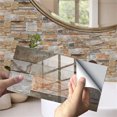 thumbnail image 3 of Yykcavykas Popular Picks Imitation Wall Tiles Crystal Film Tile Sticker Adhesive Floor Sticker Hot|Mixed Colours-149, 3 of 8