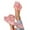 Pink, variant on Kayannuo Summer Slippers for Women Clearance Indoor Outdoor Women's Flower Slide Sandals Fashion Rectangular Open Toe Solid Color Flat Slides Daily Summer Beach Slides