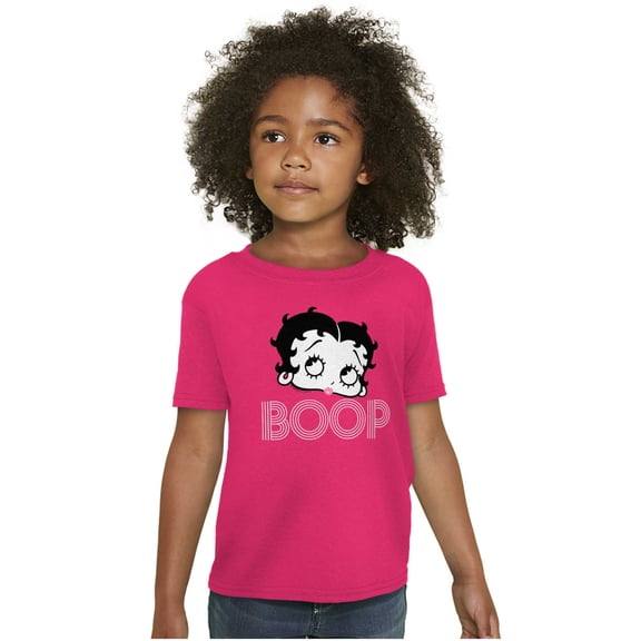 Retro Betty Boop Cartoon Character Girls Kids T Shirt Tees Teen Brisco Brands L