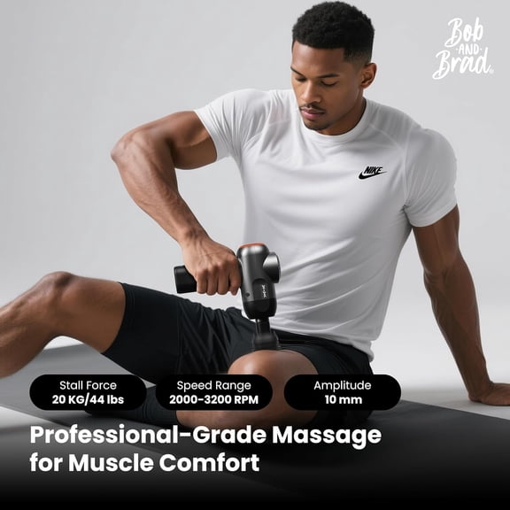 C2 Massage Gun, HSA Eligible & HSA Approved Deep Tissue Percussion Massager Gun, Muscle Massager with 5 Speeds and 5 Heads, Electric Back Massagers for Professional Athletes Home Gym