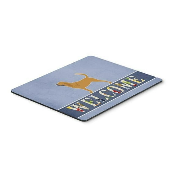 Bloodhound Welcome Mouse Pad, Hot Pad or Trivet