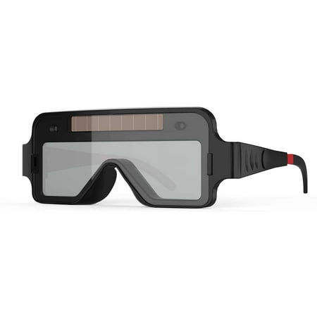 

YESWELDER True Color Solar Powered Auto Darkening Welding Goggles 2 Sensors Welder Glasses for TIG MIG MMA Plasma