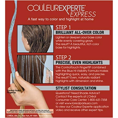 L Ora C Al Paris Couleur Experte 2 Step Home Hair Color Highlights
