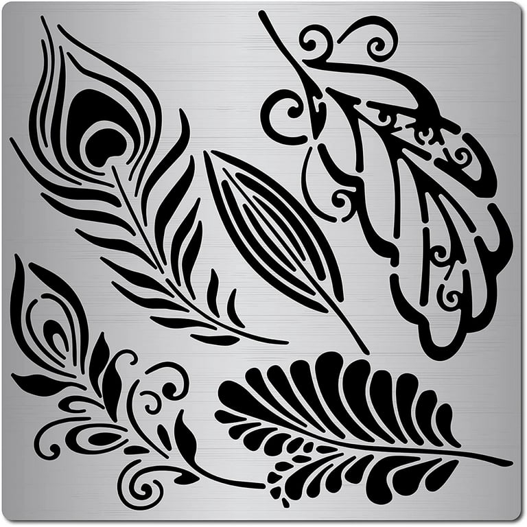 FTYRWU7IWO Wood Burning Stencil Tigers Stainless Steel Metal Stencils  Template for Wood Carving Drawing Engraving and Scrapbooking Project Wood