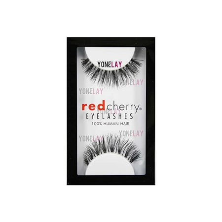 #523 False Eyelashes (Pack of 6 Pairs), 100% human hair By Red