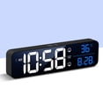 thumbnail image 2 of Adjustable Sound LED Digital Screen Alarm Clock - ABS Rechargeable Wake Up Clock for Office, 2 of 8